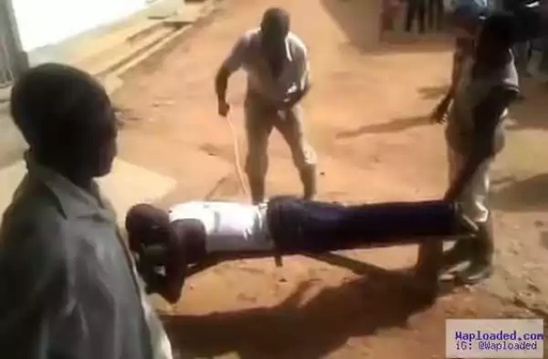 Man is whipped publicly for having s*x with another man